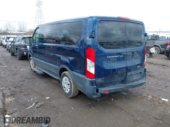 2018 Ford Transit XL with VIN 1FMZK1YM9JKB14045, listed as a IAAI auction lot 41641447 with 164,628 mi miles and . Bid and sale history available at DreamBid. Image 3.