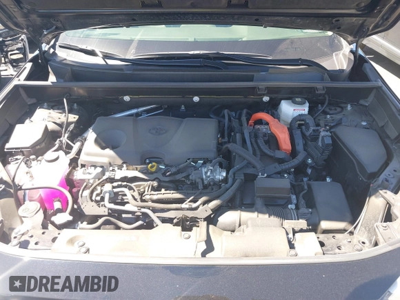 2024 Toyota RAV4 Hybrid XLE Premium with VIN JTMB6RFV0RD126685, listed as a IAAI auction lot 41870692 with 21,637 mi miles. Bid and sale history available at carsss.com. Image 10.
