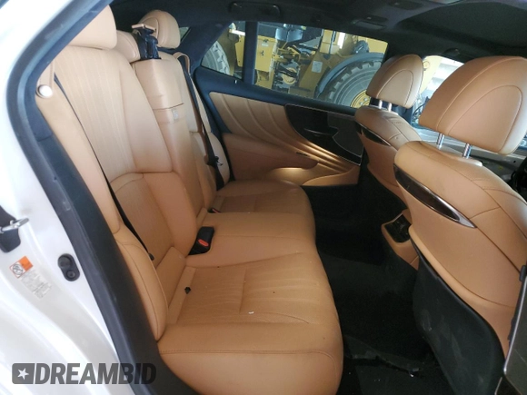 2021 Lexus LS 500 with VIN JTHD51FF7M5013985, listed as a Copart auction lot 65029914 with 17,464 mi miles and Salvage title. Bid and sale history available at DreamBid. Image 10.
