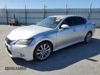 2014 Lexus GS 350 with VIN JTHBE1BL6E5030152, listed as a Copart auction lot 58240615 with 186,923 mi miles and Salvage title. Bid and sale history available at DreamBid. Image 1.