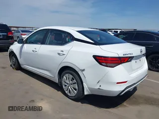 2021 Nissan Sentra S with VIN 3N1AB8BV5MY288151, listed as a IAAI auction lot 41990890 with 55,935 mi miles and . Bid and sale history available at DreamBid. Image 3.