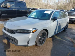 2025 Honda Civic Sport with VIN 2HGFE2F55SH529311, listed as a IAAI auction lot 41898987 with 2,873 mi miles and . Bid and sale history available at DreamBid. Image 17.
