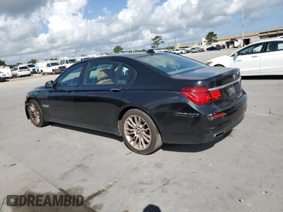 2014 BMW 7 Series ALPINA B7 with VIN WBAYE8C53ED135089, listed as a Copart auction lot 57943575 with 100,096 mi miles and Salvage title. Bid and sale history available at DreamBid. Image 2.