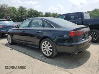 2016 Audi A6 Premium Plus with VIN WAUGFAFCXGN145111, listed as a Copart auction lot 59761435 with Not provided miles and Salvage title. Bid and sale history available at DreamBid. Image 2.