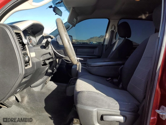 2010 Dodge Ram 1500 SLT with VIN 1D7RB1CPXAS206633, listed as a Copart auction lot 42247235 with 161,719 mi miles and Salvage Title. Bid and sale history available at carsss.com. Image 7.