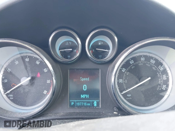 2016 Buick Verano Group with VIN 1G4PS5SK2G4142644, listed as a IAAI auction lot 42722651 with 197,716 mi miles and . Bid and sale history available at DreamBid. Image 7.