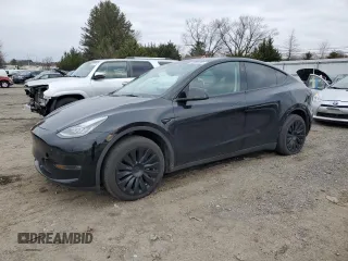 2023 Tesla Model Y Long Range with VIN 7SAYGDEE1PA150771, listed as a Copart auction lot 81805194 with 23,718 mi miles and Salvage Title. Bid and sale history available at DreamBid. Image 1.