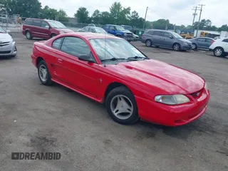 1998 Ford Mustang with VIN 1FAFP4045WF121585, listed as a IAAI auction lot 42688699 with 192,035 mi miles and . Bid and sale history available at DreamBid. Image 1.