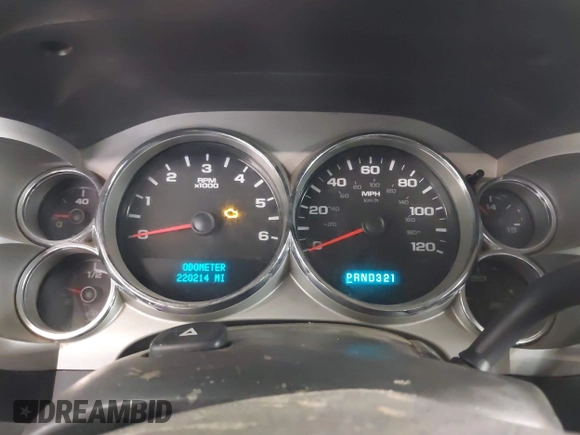 2008 Chevrolet Silverado 1500 LTZ with VIN 2GCEK19J081245477, listed as a IAAI auction lot 41754954 with 220,214 mi miles. Bid and sale history available at carsss.com. Image 7.