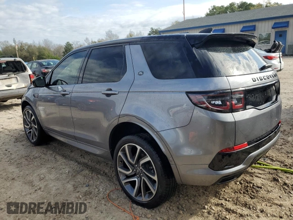 2021 Land Rover Discovery Sport S R-Dynamic with VIN SALCT2FX8MH895483, listed as a Copart auction lot 43535134 with 23,408 mi miles. Bid and sale history available at carsss.com. Image 2.