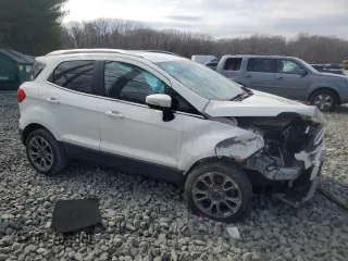 2018 Ford EcoSport Titanium z VIN MAJ6P1WL6JC245470, wystawiony jako Copart lot #47725225 z przebiegiem 190 034 mil mil oraz Szkody całkowita. Historia ofert i sprzedaży dostępna na DreamBid. Obrazek 4.