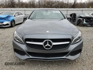 2017 Mercedes-Benz C 300 with VIN WDDWJ4JB3HF444647, listed as a Copart auction lot 47061125 with 48,172 mi miles and Salvage Title. Bid and sale history available at carsss.com. Image 5.