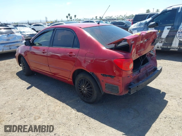 2008 Toyota Corolla CE with VIN 1NXBR32EX8Z988137, listed as a IAAI auction lot 42078677 with 186,746 mi miles and . Bid and sale history available at DreamBid. Image 3.