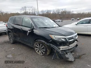 2019 Honda Pilot EX-L with VIN 5FNYF5H52KB016445, listed as a IAAI auction lot 41453805 with 122,048 mi miles and . Bid and sale history available at carsss.com. Image 1.