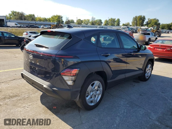 2024 Hyundai Kona Essential with VIN KM8HA3AB5RU179915, listed as a Copart auction lot 73300114 with 1,035 mi miles and Salvage Title. Bid and sale history available at DreamBid. Image 3.