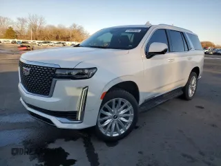 2021 Cadillac Escalade Luxury z VIN 1GYS4AKL4MR307208, wystawiony jako Copart lot #41665615 z przebiegiem 63 153 mil mil oraz Nie do naprawy • Non repairable. Historia ofert i sprzedaży dostępna na DreamBid. Obrazek 1.