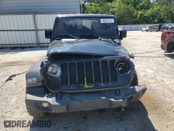 2021 Jeep Wrangler Unlimited Sport S с VIN 1C4HJXDG4MW532158, выставлен на аукционе Copart как лот 57533055 с пробегом 79 513 миль миль и Чистый • Clean title. История ставок и продаж доступна на DreamBid. Изображение 5.