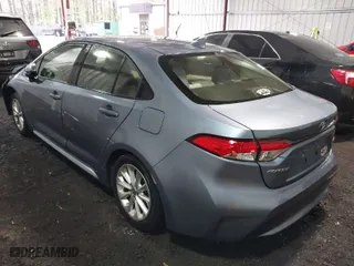2020 Toyota Corolla LE with VIN JTDHPRAE2LJ092143, listed as a IAAI auction lot 42011827 with 49,388 mi miles. Bid and sale history available at carsss.com. Image 3.