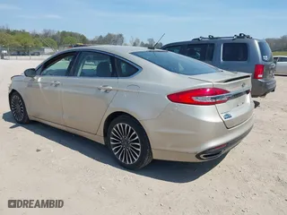2018 Ford Fusion Titanium with VIN 3FA6P0D93JR233361, listed as a IAAI auction lot 41908259 with 202,949 mi miles. Bid and sale history available at carsss.com. Image 3.