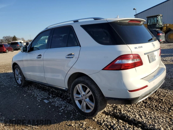 2014 Mercedes-Benz M 350 with VIN 4JGDA2EB4EA382339, listed as a Copart auction lot 47503965 with 169,860 mi miles and Clean Title. Bid and sale history available at DreamBid. Image 2.