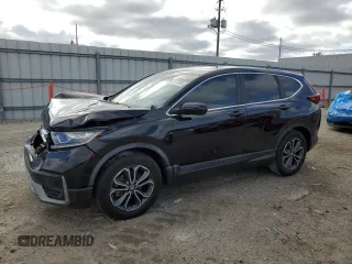 2020 Honda CR-V EX-L with VIN 2HKRW1H82LH417813, listed as a Copart auction lot 52121255 with 31,497 mi miles and Salvage Title. Bid and sale history available at carsss.com. Image 1.