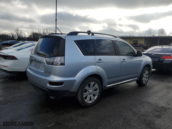 2013 Mitsubishi Outlander SE with VIN JA4JT3AW8DU014284, listed as a Copart auction lot 85062254 with 167,630 mi miles and Clean Title. Bid and sale history available at carsss.com. Image 3.