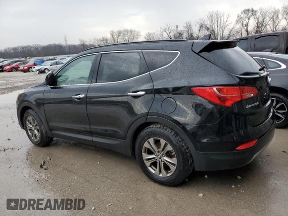 2014 Hyundai Santa Fe Sport with VIN 5XYZU3LB8EG155875, listed as a Copart auction lot 49855465 with 121,059 mi miles and Salvage Title. Bid and sale history available at carsss.com. Image 2.