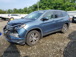 2018 Honda Pilot EX-L z VIN 5FNYF6H53JB060880, wystawiony jako Copart lot #62911175 z przebiegiem 107 368 mil mil oraz Szkoda całkowita • Salvage title. Historia ofert i sprzedaży dostępna na DreamBid. Obrazek 1.