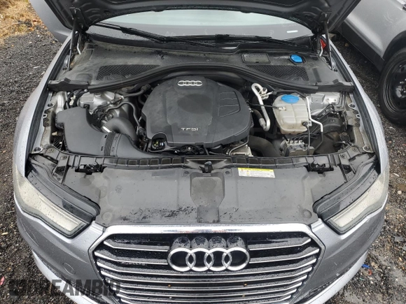 2016 Audi A6 2.0T Premium Plus with VIN WAUGFAFC9GN061619, listed as a Copart auction lot 52921995 with 132,571 mi miles and Clean Title. Bid and sale history available at carsss.com. Image 11.