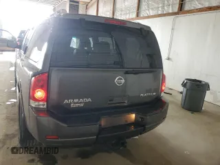 2012 Nissan Armada Platinum z VIN 5N1AA0NE9CN613789, wystawiony jako Copart lot #55098845 z przebiegiem 255 741 mil mil oraz Szkoda całkowita • Salvage title. Historia ofert i sprzedaży dostępna na DreamBid. Obrazek 6.