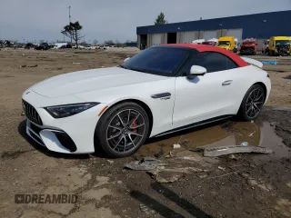 2022 Mercedes-Benz SL 55 AMG with VIN W1KVK8AB9NF011815, listed as a Copart auction lot 52034335 with Not provided miles and Non repairable. Bid and sale history available at DreamBid. Image 1.