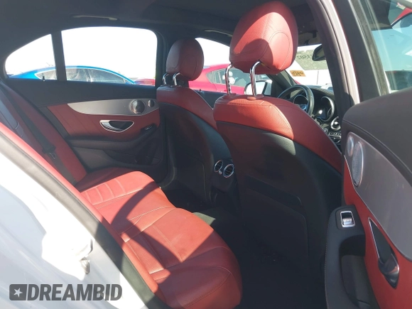 2015 Mercedes-Benz C 300 Luxury with VIN 55SWF4KB6FU087362, listed as a IAAI auction lot 42083502 with 98,834 mi miles and . Bid and sale history available at carsss.com. Image 8.