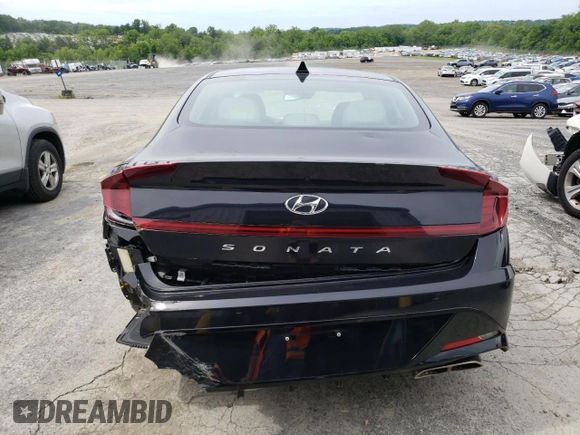 2023 Hyundai Sonata SEL z VIN KMHL64JA1PA283227, wystawiony jako Copart lot #58349575 z przebiegiem 51 152 mil mil oraz Szkoda całkowita • Salvage title. Historia ofert i sprzedaży dostępna na DreamBid. Obrazek 6.