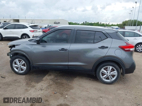 2018 Nissan Kicks S with VIN 3N1CP5CU6JL541386, listed as a IAAI auction lot 42147648 with 95,676 mi miles and . Bid and sale history available at DreamBid. Image 14.