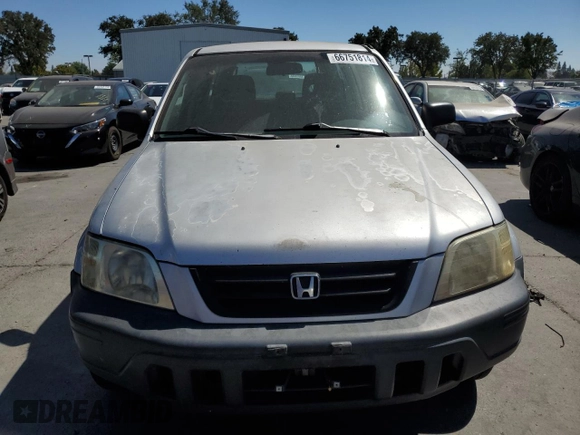 2000 Honda CR-V LX with VIN JHLRD1846YC050505, listed as a Copart auction lot 66751814 with 149,822 mi miles and Salvage Title. Bid and sale history available at carsss.com. Image 5.