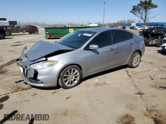 2015 Dodge Dart Limited with VIN 1C3CDFCB0FD117181, listed as a Copart auction lot 48849445 with 291,264 mi miles and Clean Title. Bid and sale history available at carsss.com. Image 1.