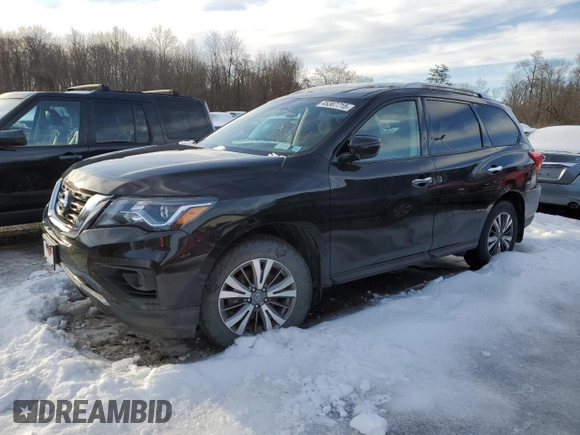 2020 Nissan Pathfinder S with VIN 5N1DR2AM4LC644586, listed as a Copart auction lot 45367715 with 68,699 mi miles and Clean Title. Bid and sale history available at carsss.com. Image 1.