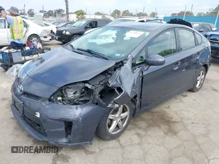 2013 Toyota Prius One with VIN JTDKN3DU4D5639287, listed as a IAAI auction lot 42130875 with 133,560 mi miles and . Bid and sale history available at DreamBid. Image 18.