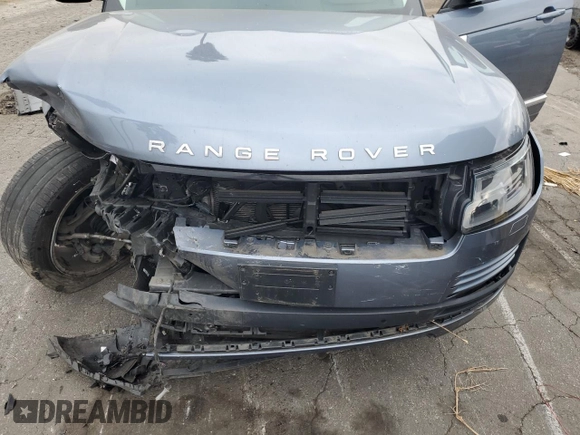 2019 Land Rover Range Rover HSE with VIN SALGS2SV9KA550350, listed as a Copart auction lot 84852544 with 58,602 mi miles and Salvage title. Bid and sale history available at DreamBid. Image 12.