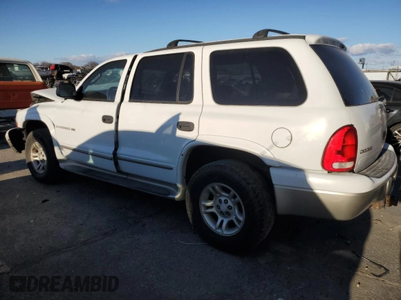 2001 Dodge Durango with VIN 1B4HS28N31F614755, listed as a Copart auction lot 88548415 with 235,906 mi miles and Salvage Title. Bid and sale history available at DreamBid. Image 2.