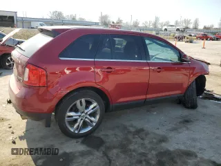 2013 Ford Edge Limited with VIN 2FMDK4KC4DBC21143, listed as a Copart auction lot 49059265 with 148,843 mi miles and Salvage Title. Bid and sale history available at carsss.com. Image 3.