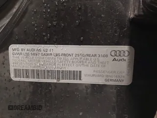 2011 Audi A8 with VIN WAURVAFD1BN016929, listed as a IAAI auction lot 42144918 with 171,874 mi miles and . Bid and sale history available at DreamBid. Image 9.