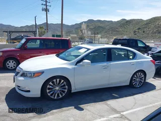 2014 Acura RLX Tech Pkg with VIN JH4KC1F51EC001557, listed as a IAAI auction lot 41937077 with 45,392 mi miles. Bid and sale history available at carsss.com. Image 14.