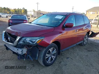 2017 Nissan Pathfinder SV with VIN 5N1DR2MM2HC653564, listed as a IAAI auction lot 40939356 with 176,168 mi miles. Bid and sale history available at carsss.com. Image 17.
