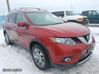 2015 Nissan Rogue SL with VIN 5N1AT2MV8FC903688, listed as a IAAI auction lot 41548493 with 77,123 mi miles. Bid and sale history available at carsss.com. Image 1.