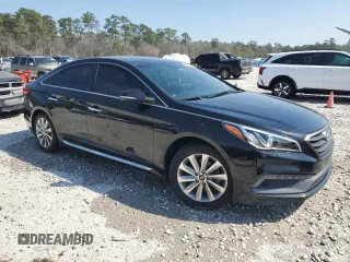 2017 Hyundai Sonata Sport with VIN 5NPE34AF7HH569322, listed as a Copart auction lot 47185725 with 118,954 mi miles and Clean Title. Bid and sale history available at DreamBid. Image 4.