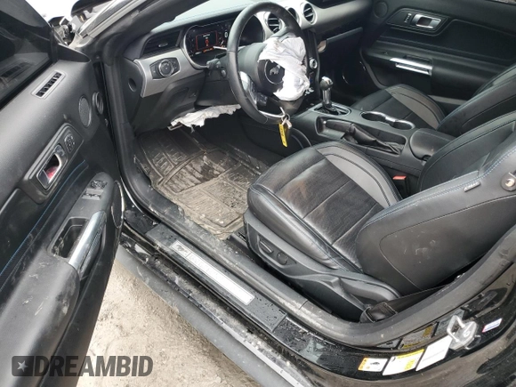2022 Ford Mustang GT with VIN 1FA6P8CF9N5140097, listed as a Copart auction lot 85446814 with 19,066 mi miles and Salvage Title. Bid and sale history available at carsss.com. Image 8.