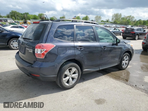 2014 Subaru Forester Premium with VIN JF2SJAEC5EH462529, listed as a Copart auction lot 54244395 with 92,293 mi miles and Salvage title. Bid and sale history available at DreamBid. Image 3.