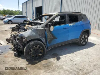 2018 Jeep Compass Trailhawk z VIN 3C4NJDDB2JT198882, wystawiony jako Copart lot #63334315 z przebiegiem Nie podano mil oraz Nie do naprawy • Non repairable. Historia ofert i sprzedaży dostępna na DreamBid. Obrazek 1.