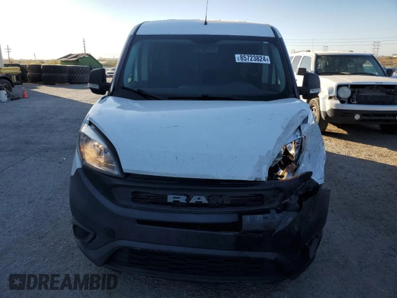 2019 Ram ProMaster City Wagon with VIN ZFBHRFAB3K6M17658, listed as a Copart auction lot 85723824 with 96,536 mi miles and Salvage Title. Bid and sale history available at carsss.com. Image 5.